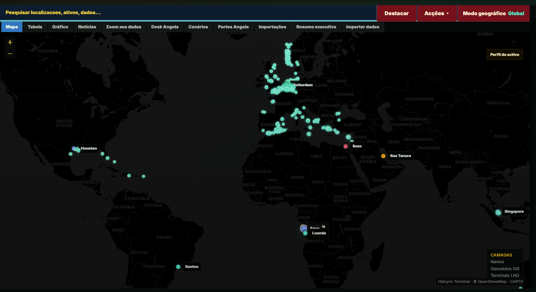 Preview principal Supply Chain Intelligence Halcyon